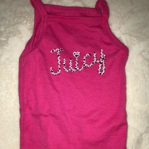 Juicy couture onesies